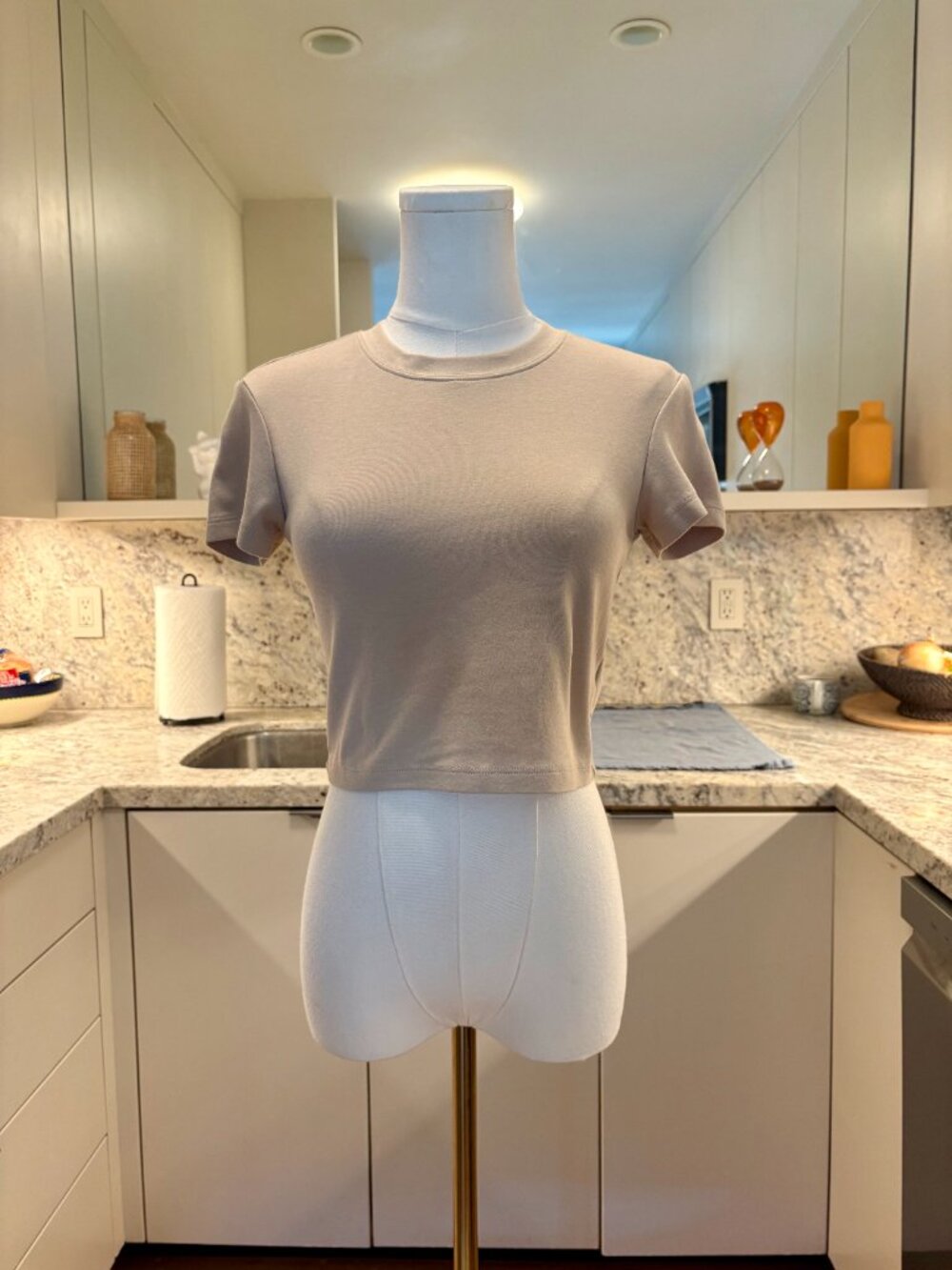 (3) Three Cuts Clothing Tomboy Cropped Tees - Picture 2 of 10